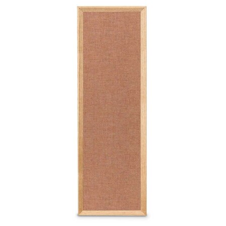 United Visual Products Slim Style Indoor Enclosed Corkboard, 24 UVRDS23SBH-GOLD-BLSPRU